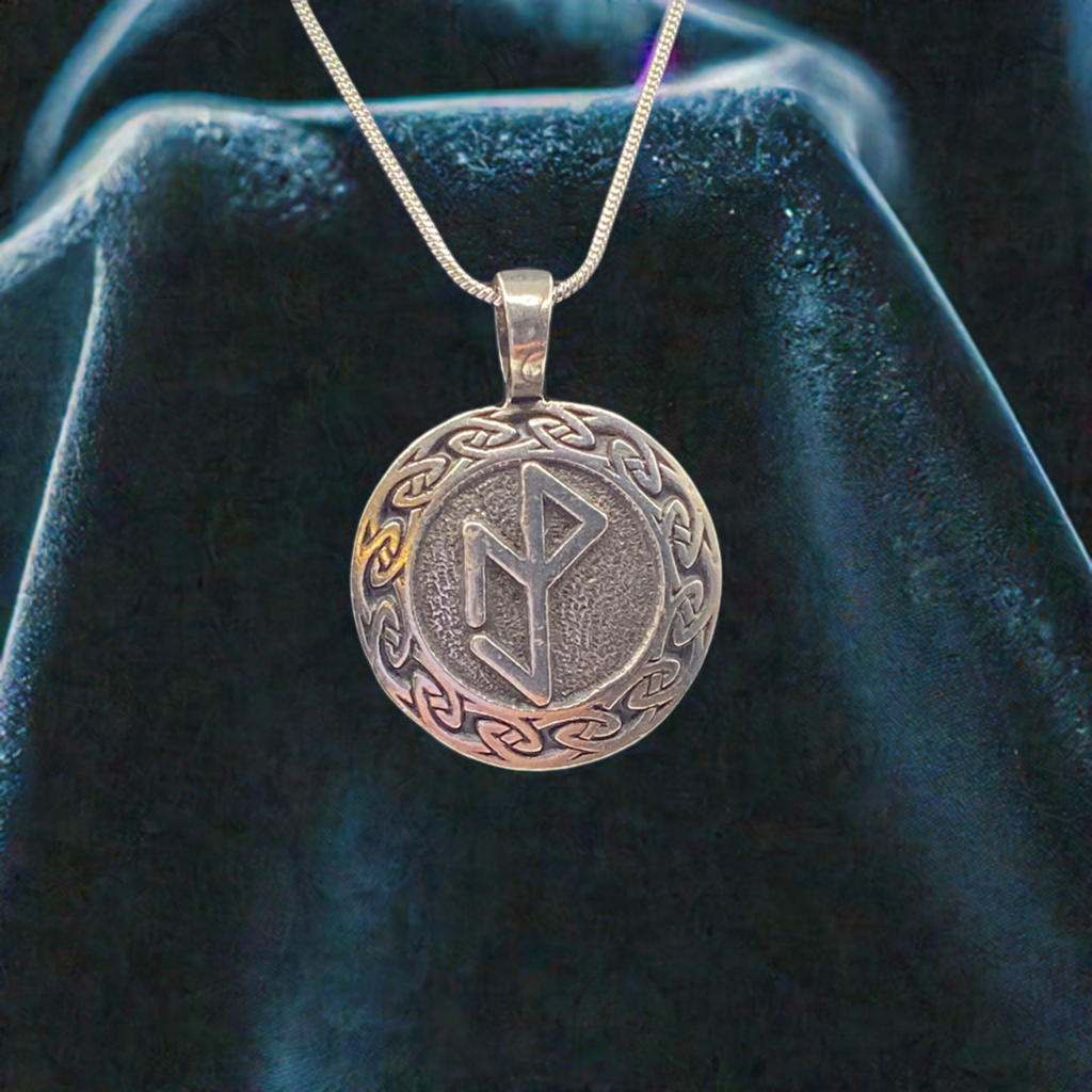 Resilience Rune Pendant and Chain