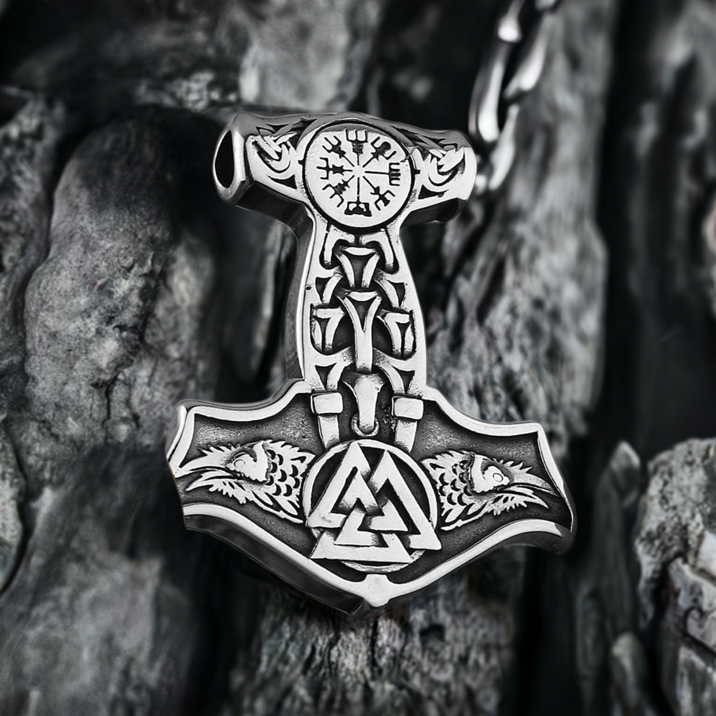 Thor's Hammer Mjolner - Large Pendant