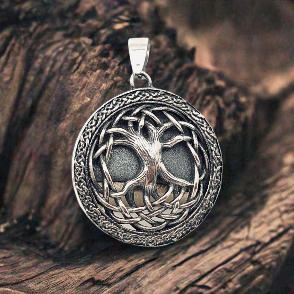 Celtic Knot Tree of Life Pendant - Large