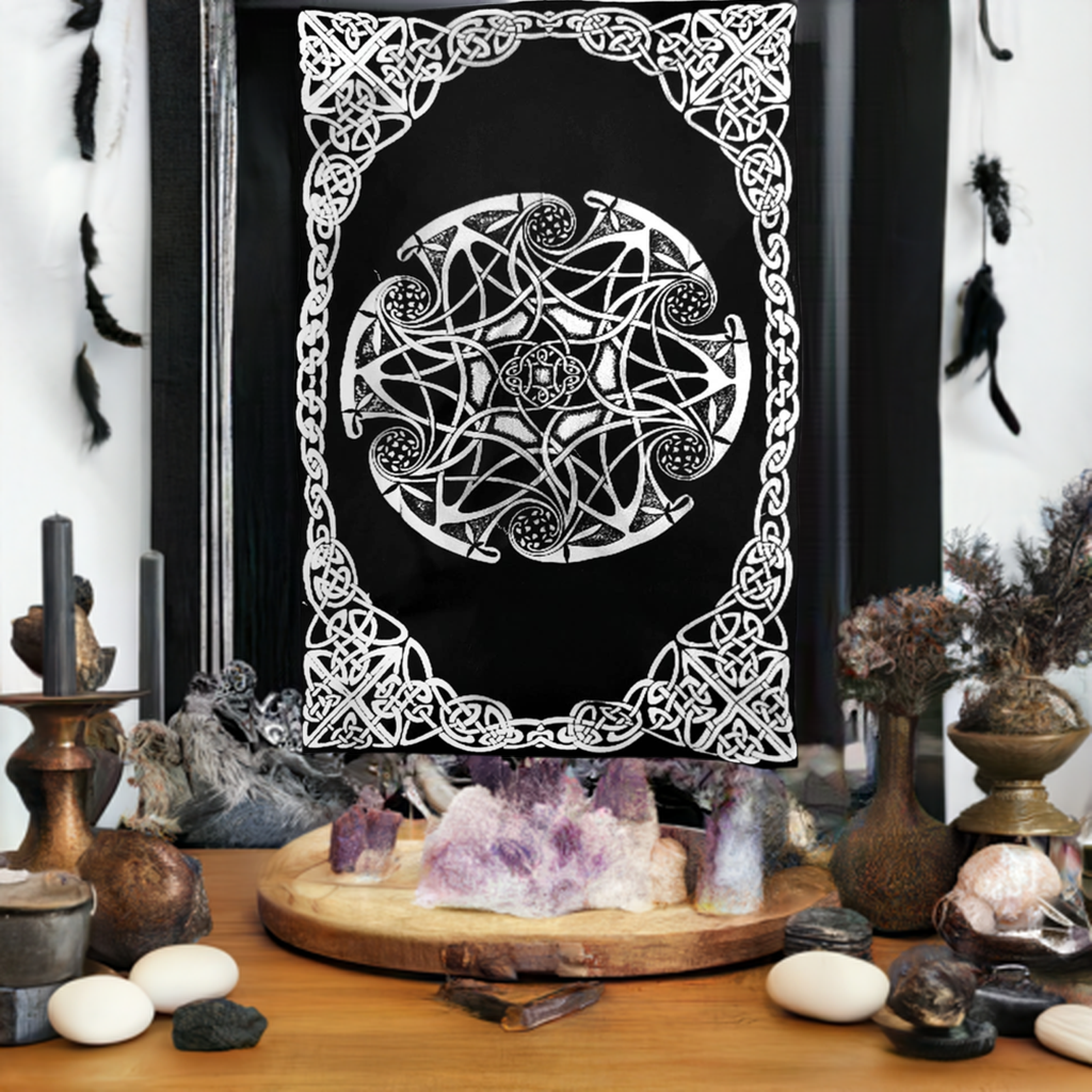 Celtic Wheel Tapestry