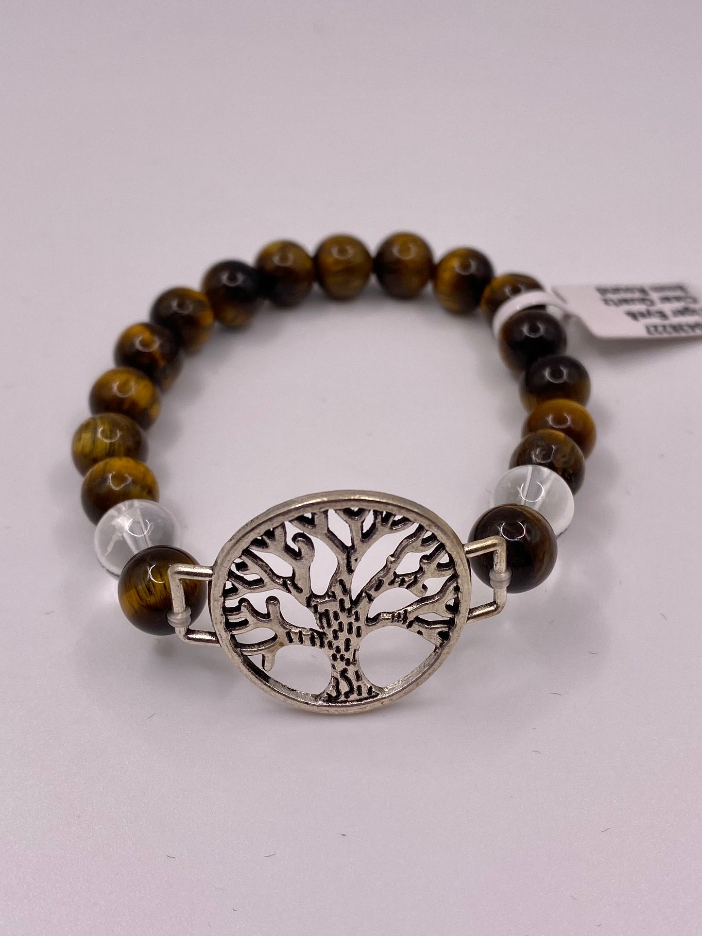 Celtic Tree of Life Bracelet with Tiger Eye