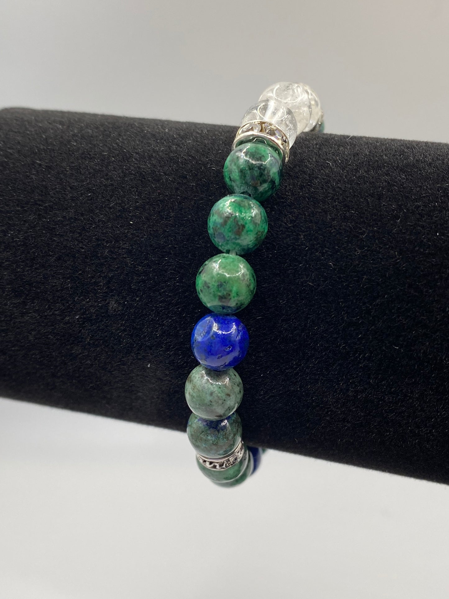 Dragonfly Bracelet with Chrysocolla