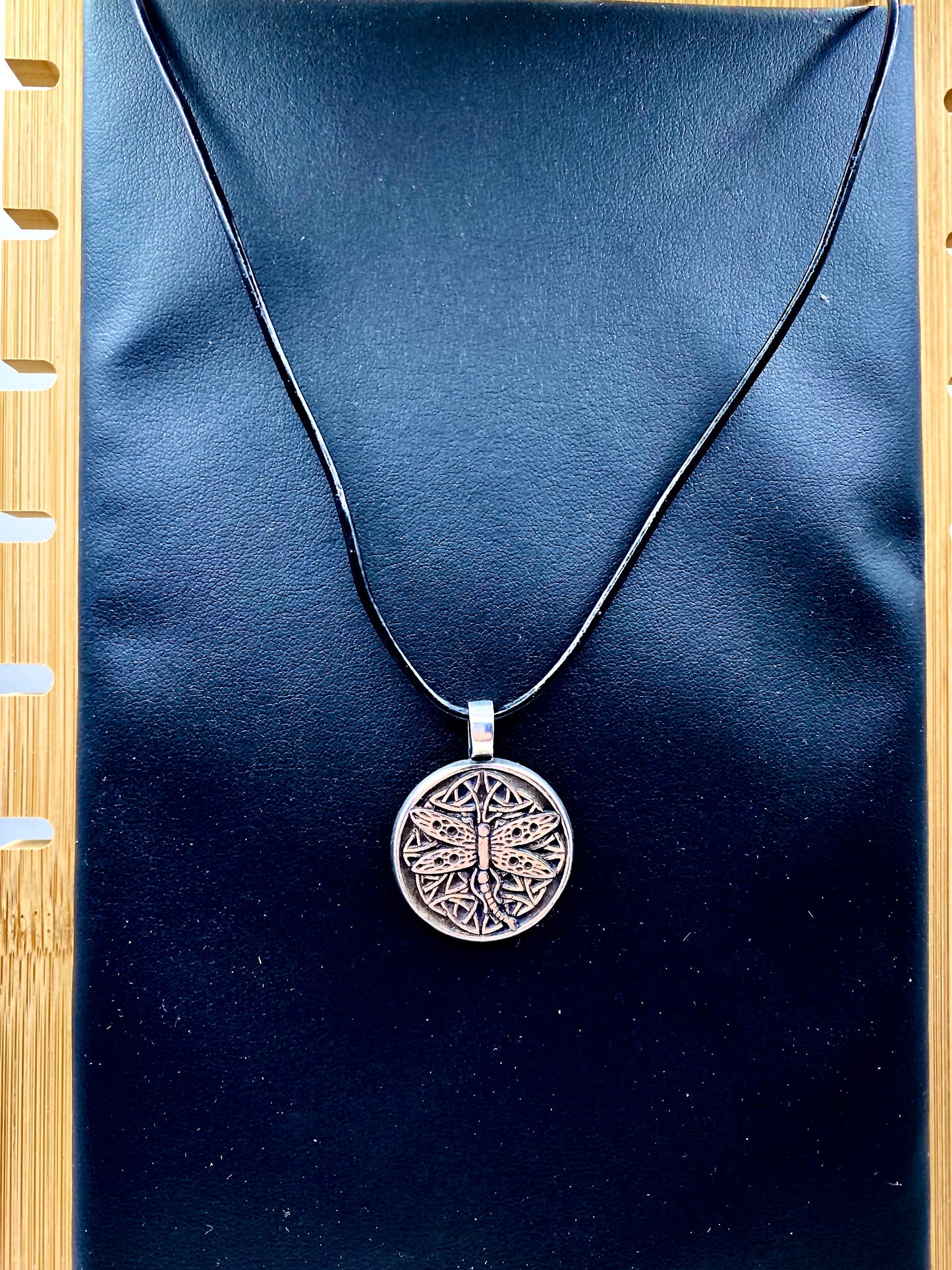 Celtic Wisdom Dragonfly Pendant