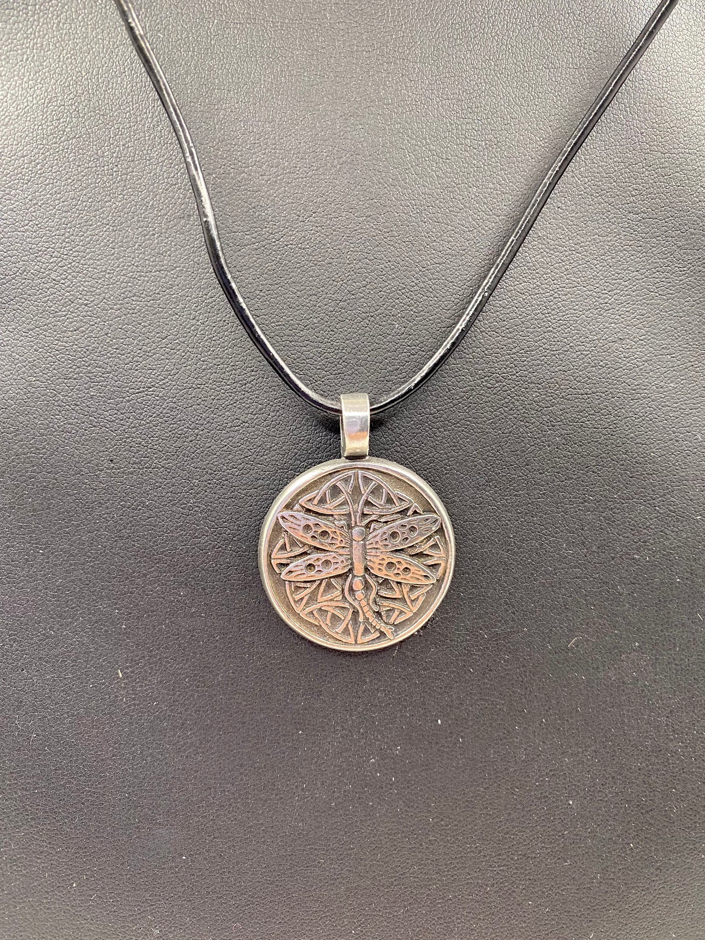 Celtic Wisdom Dragonfly Pendant