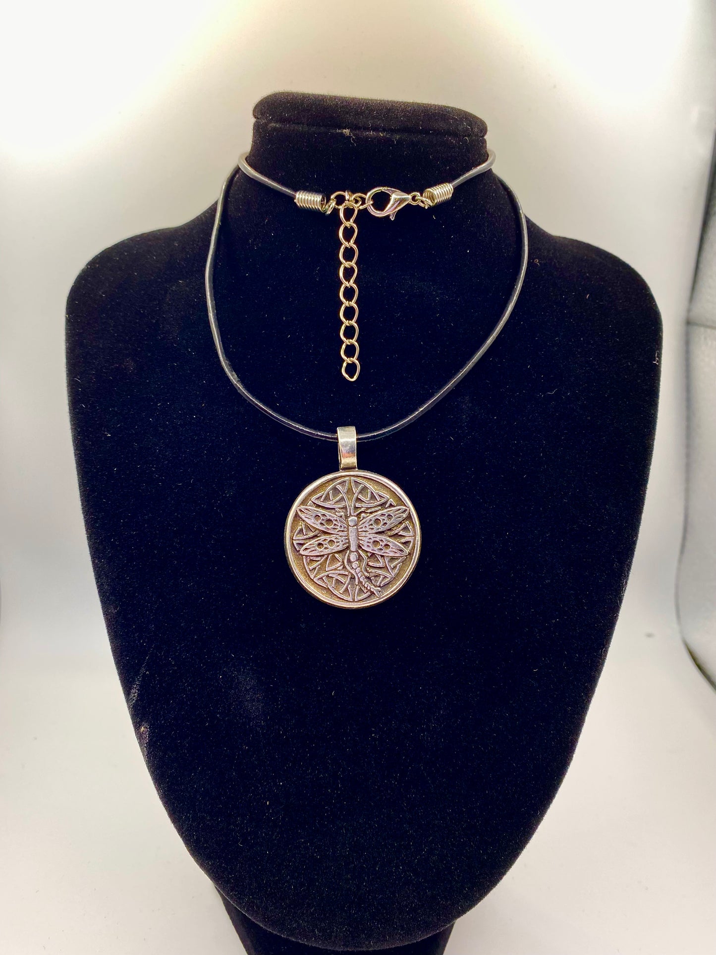 Celtic Wisdom Dragonfly Pendant