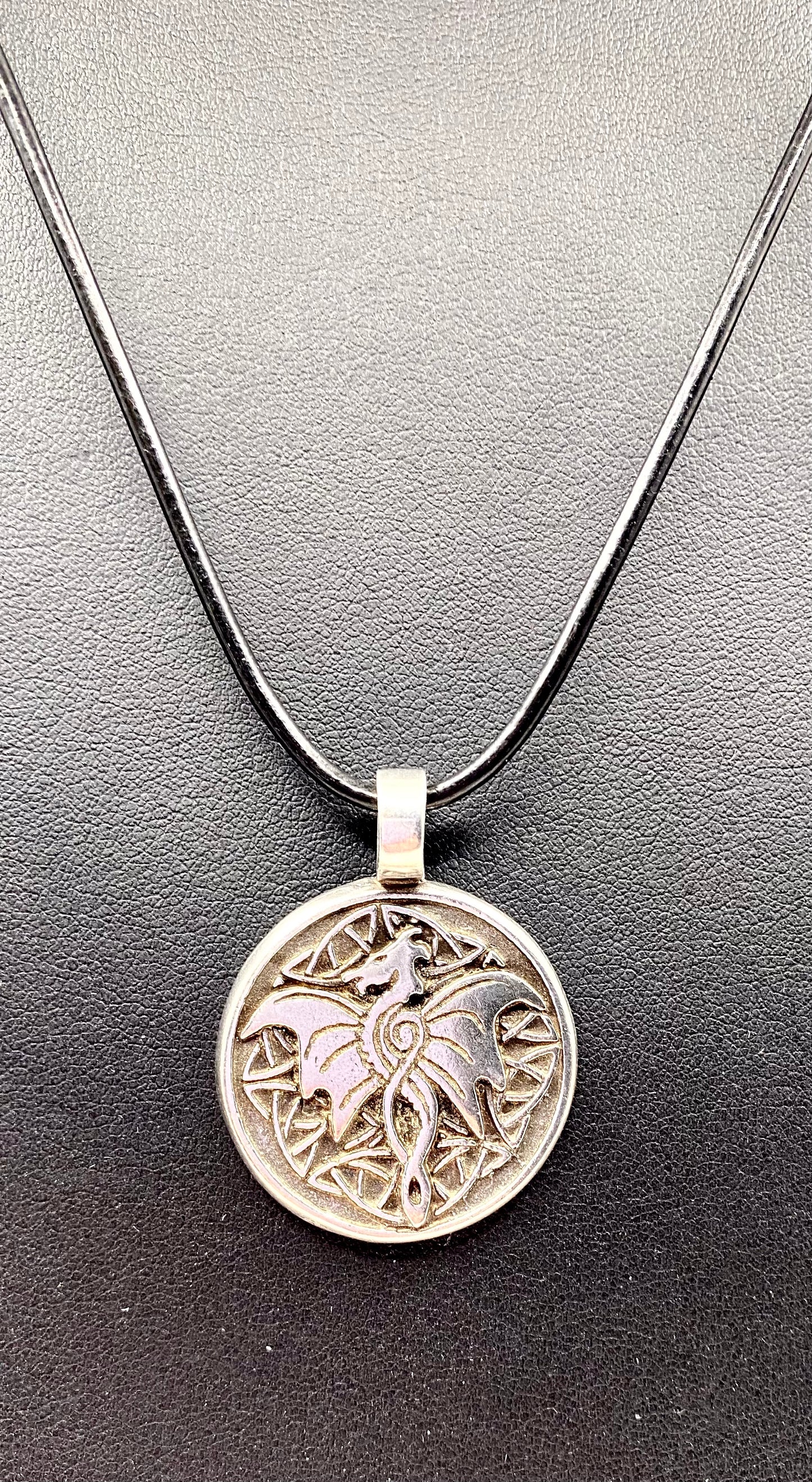 Celtic Wisdom: Dragon Pendant
