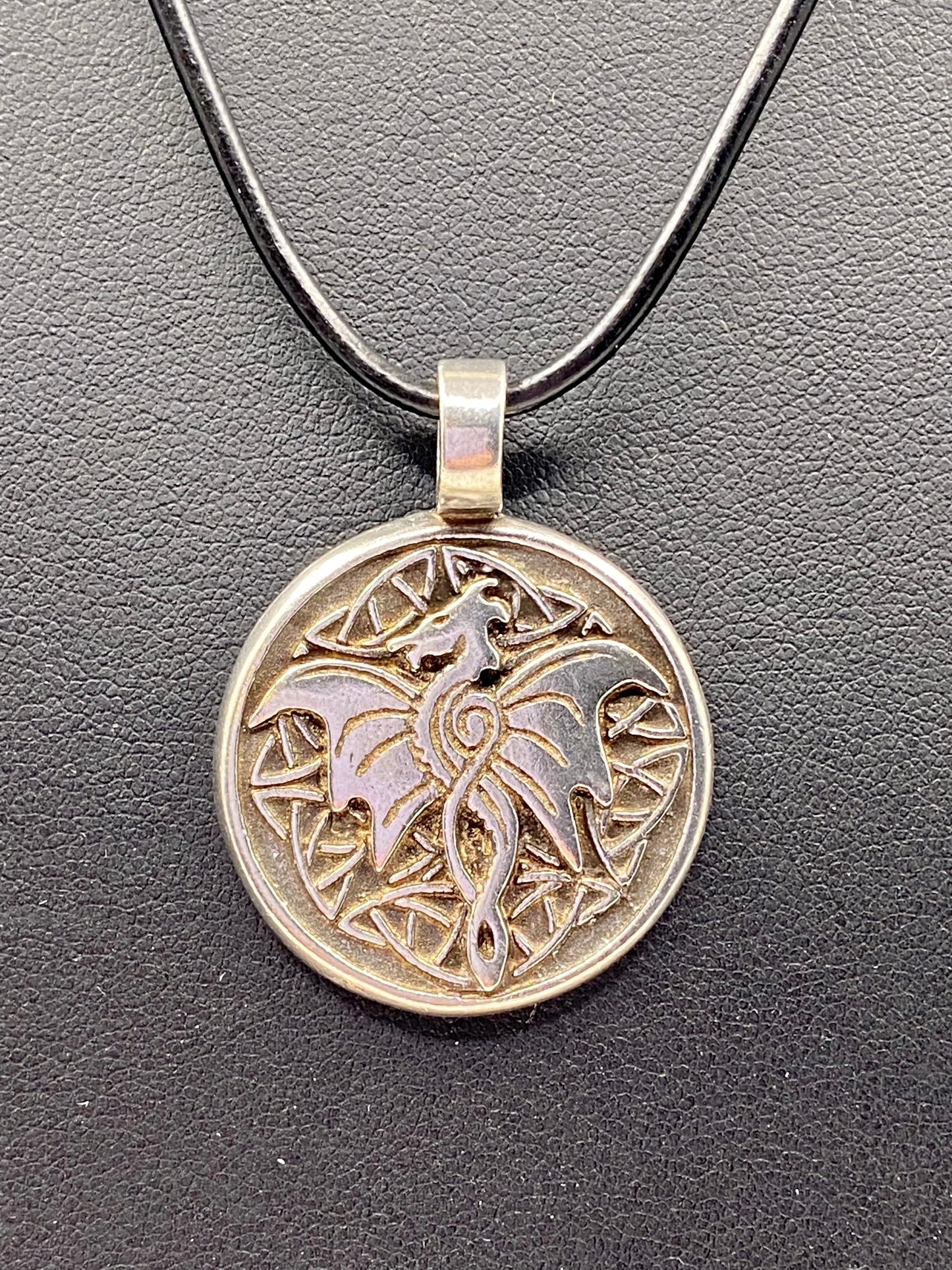 Celtic Wisdom: Dragon Pendant