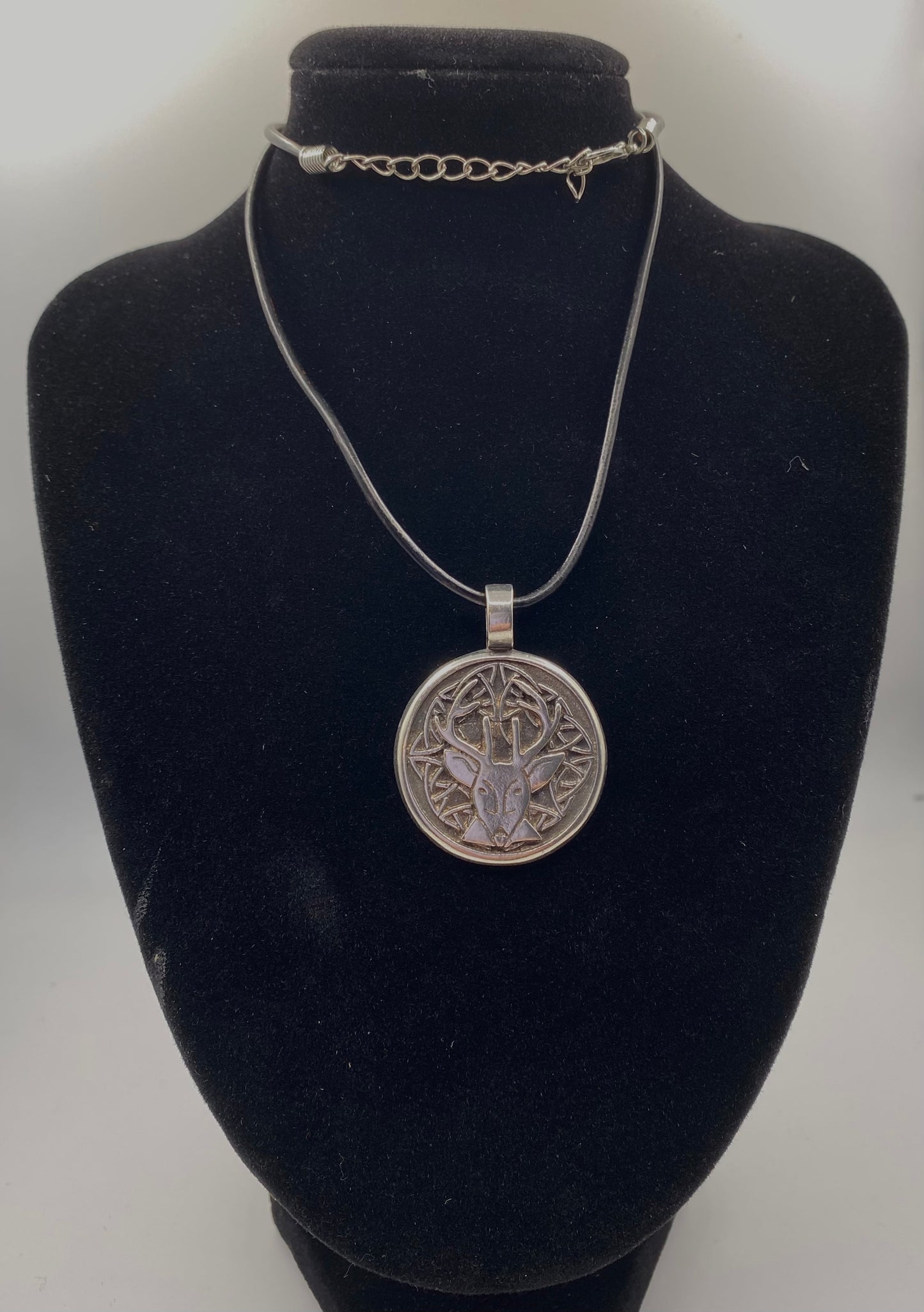 Celtic Wisdom Stag Pendant
