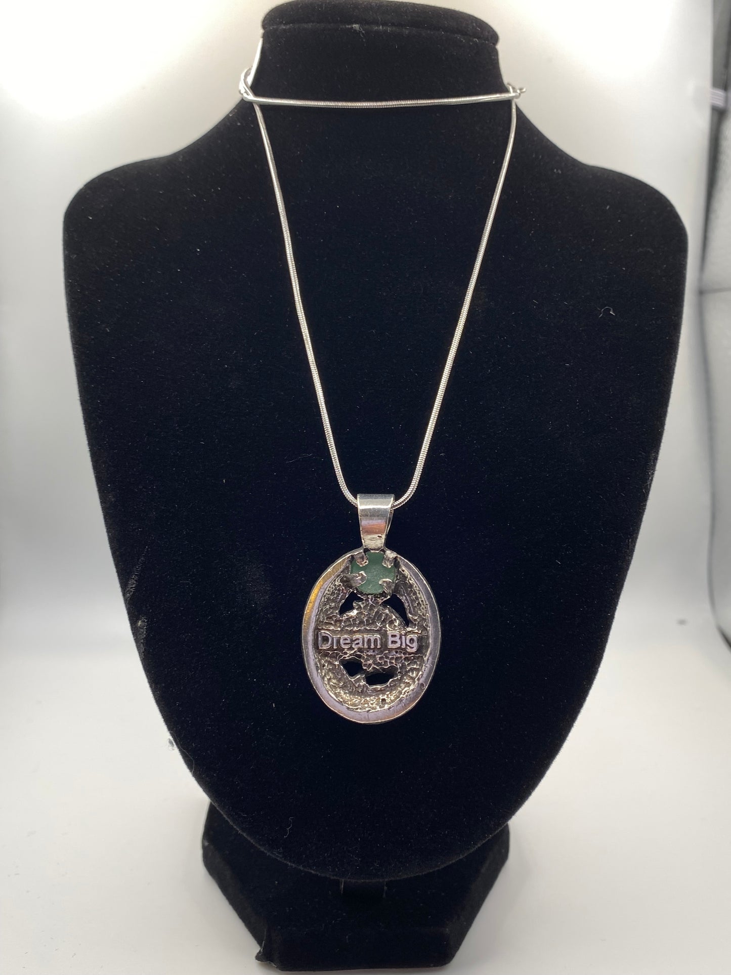 Dragon Pendant with Aventurine