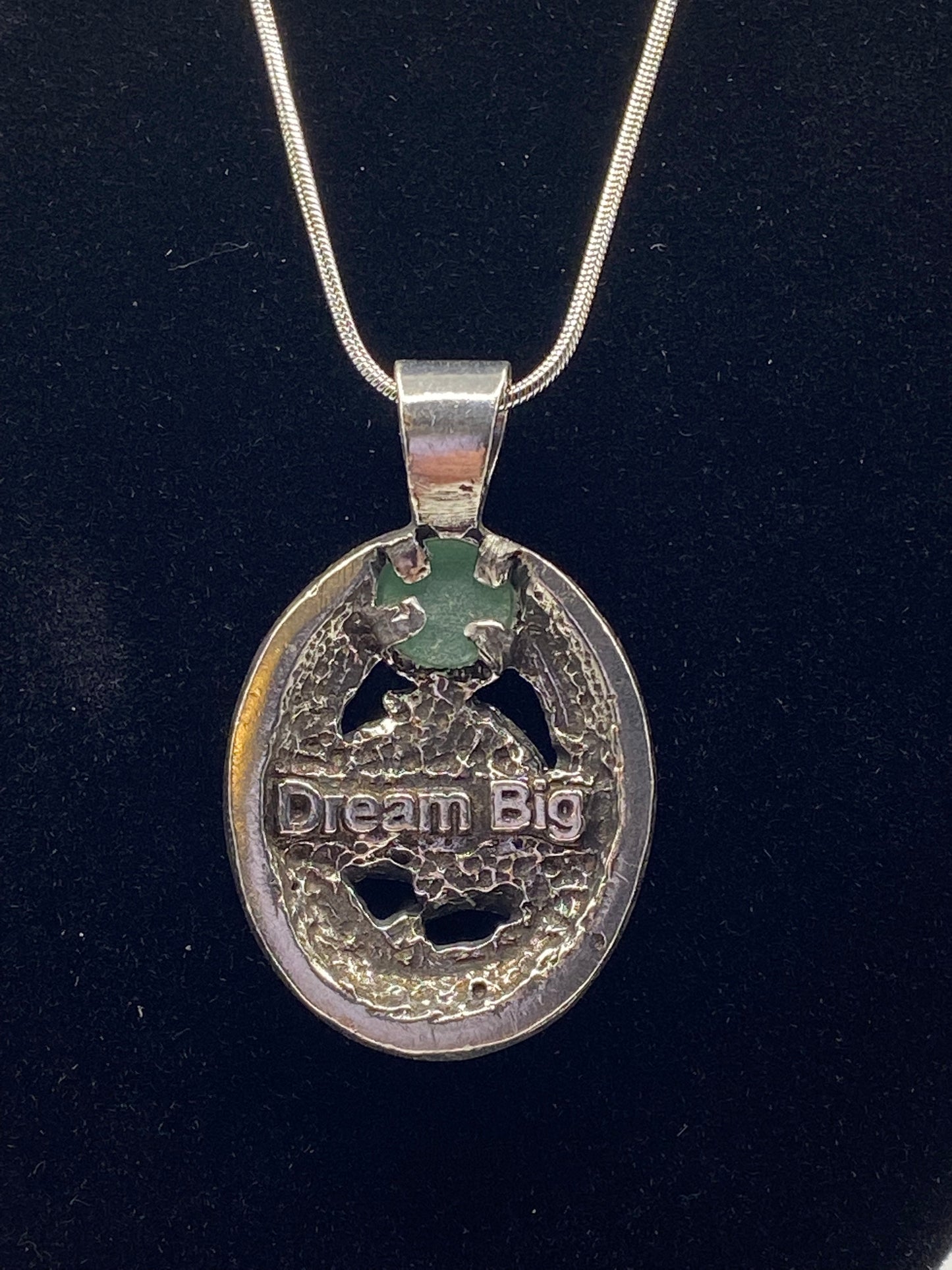 Dragon Pendant with Aventurine