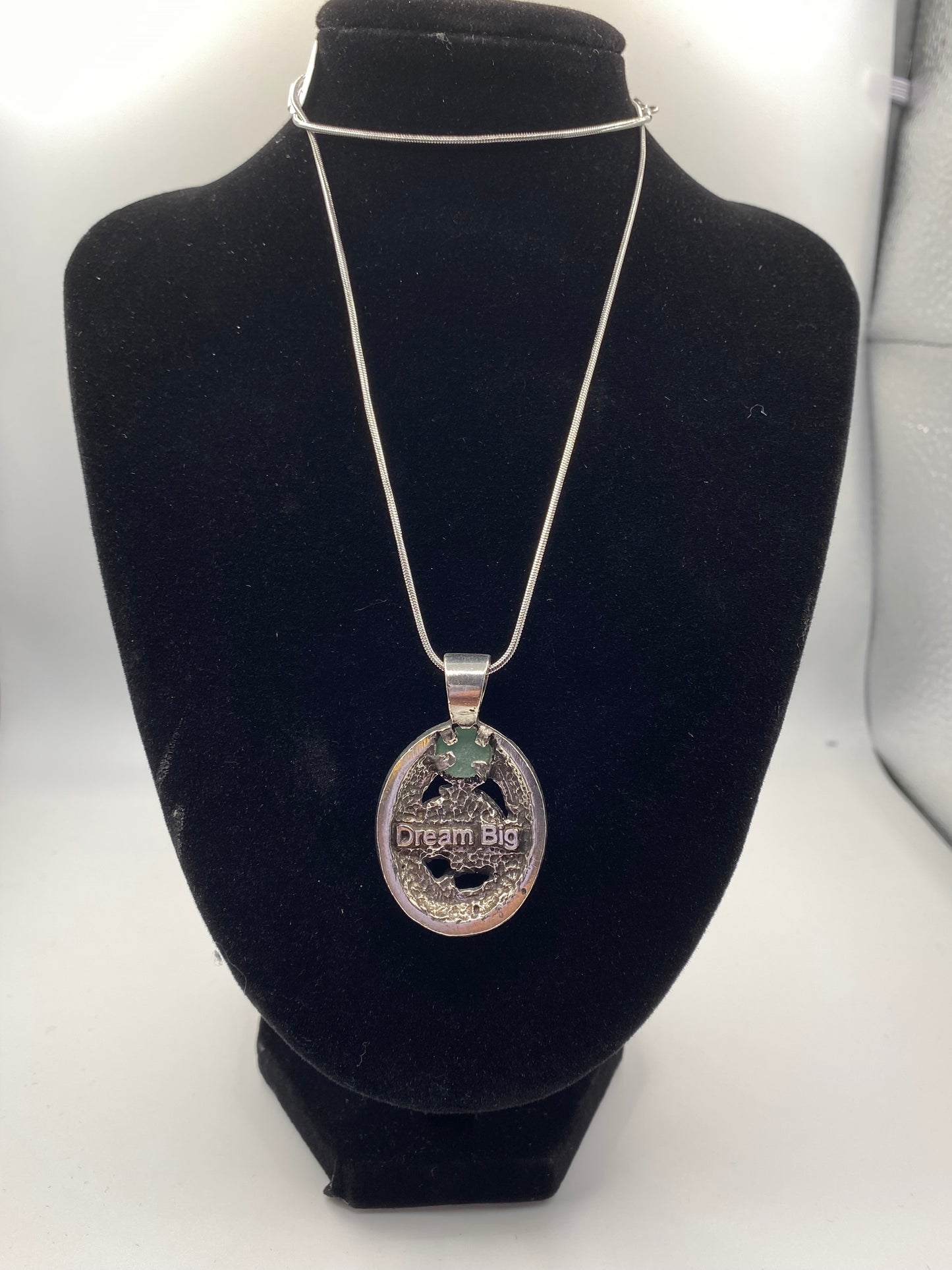 Dragon Pendant with Aventurine