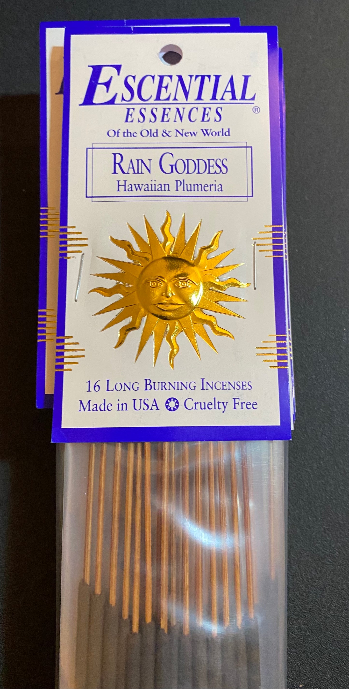 Escential Essences Rain Goddess Incense