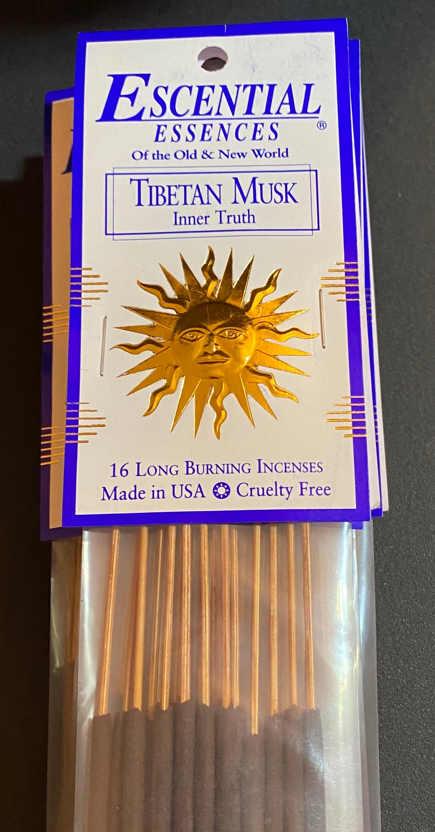 Escential Essences Tibetan Musk Incense