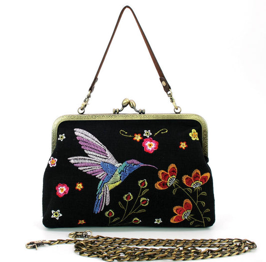 Hummingbird Kisslock Bag