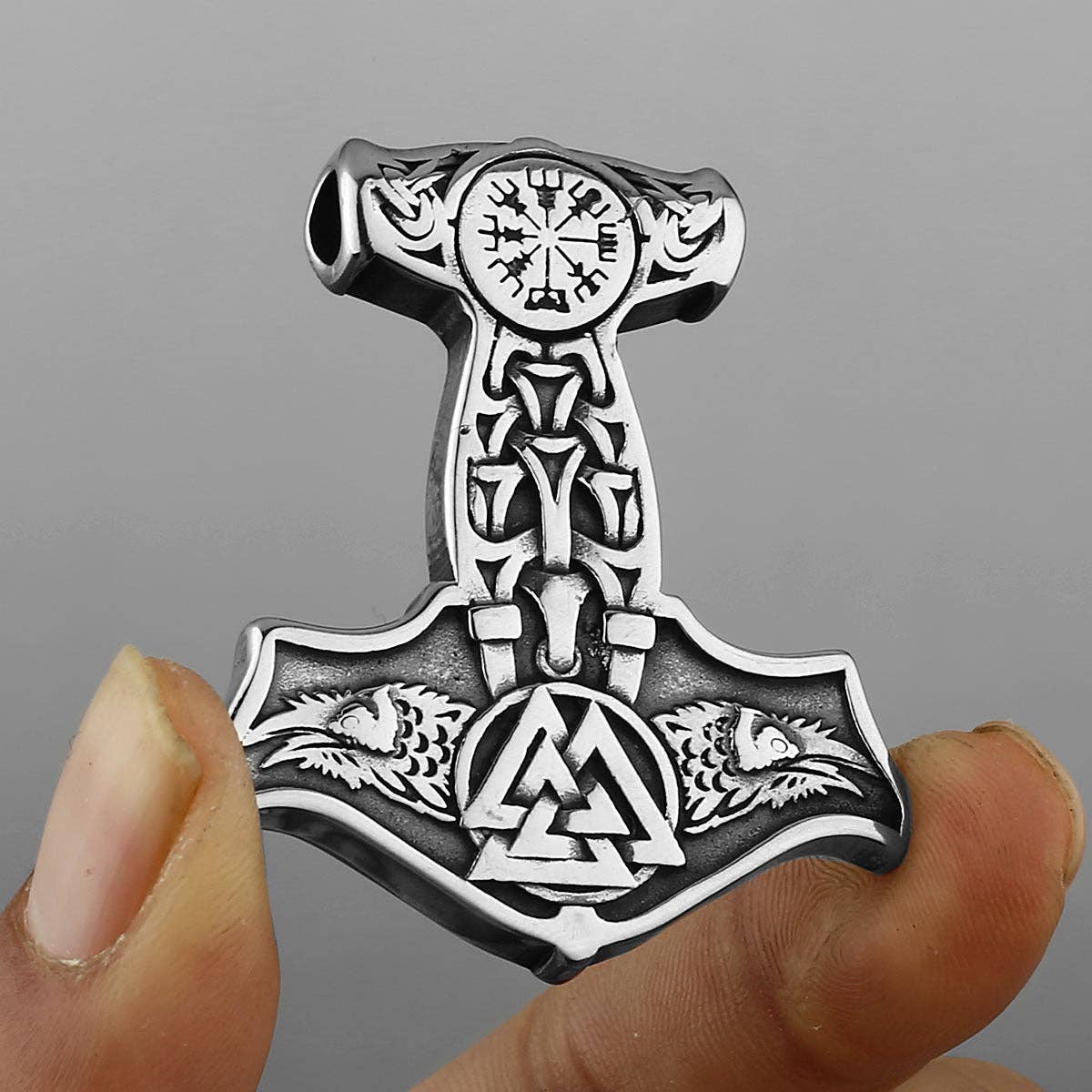 Thor's Hammer Mjolner - Large Pendant