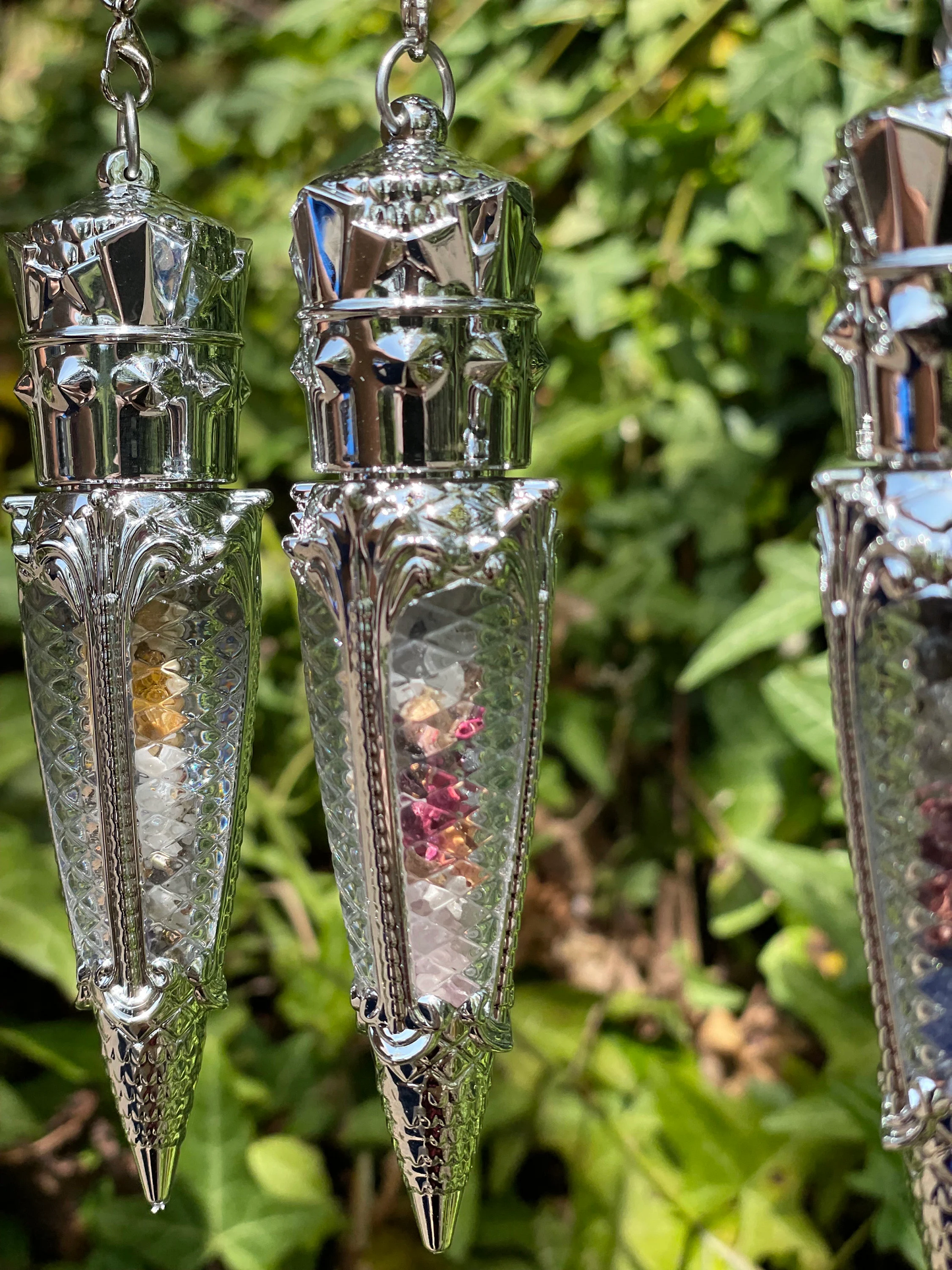 Magickal Witchy Spell Keychains : Prosperity