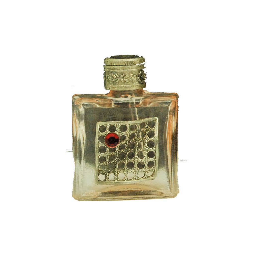 PINK Czech Victorian Style Decorative Perfume Bottle