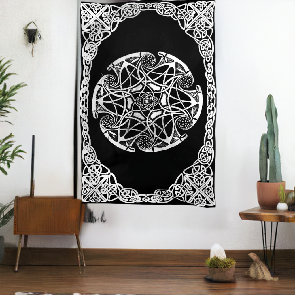 Celtic Wheel Tapestry