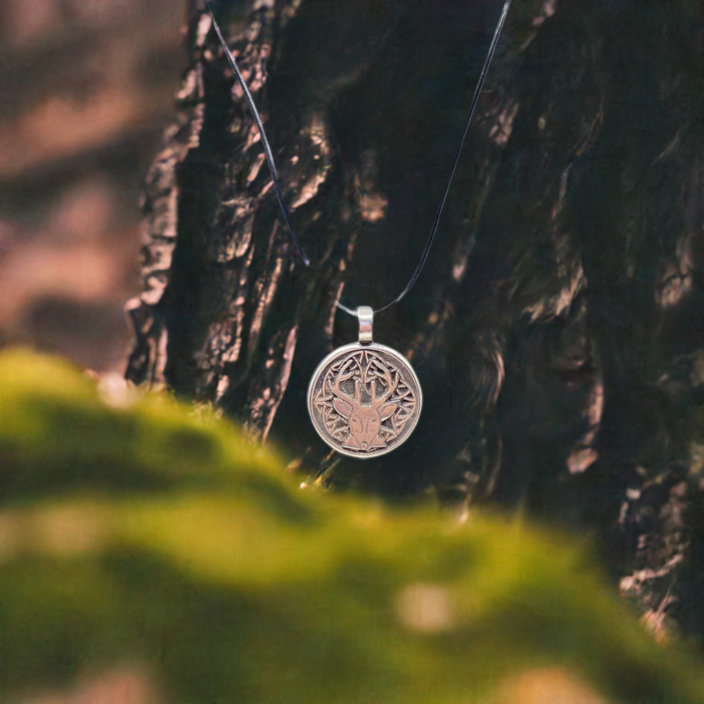 Celtic Wisdom Stag Pendant