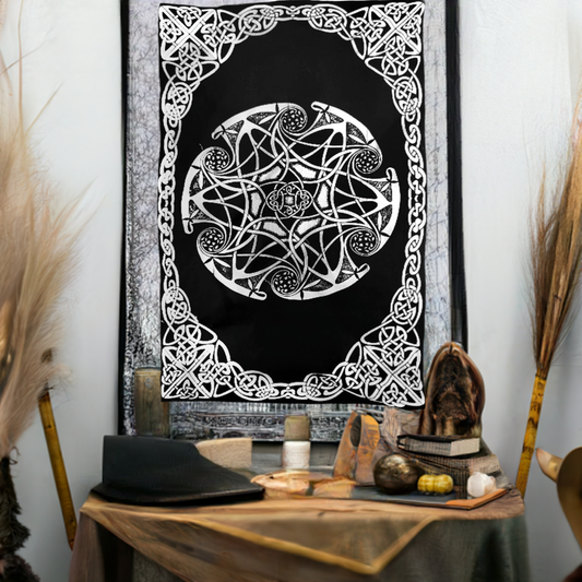 Celtic Wheel Tapestry