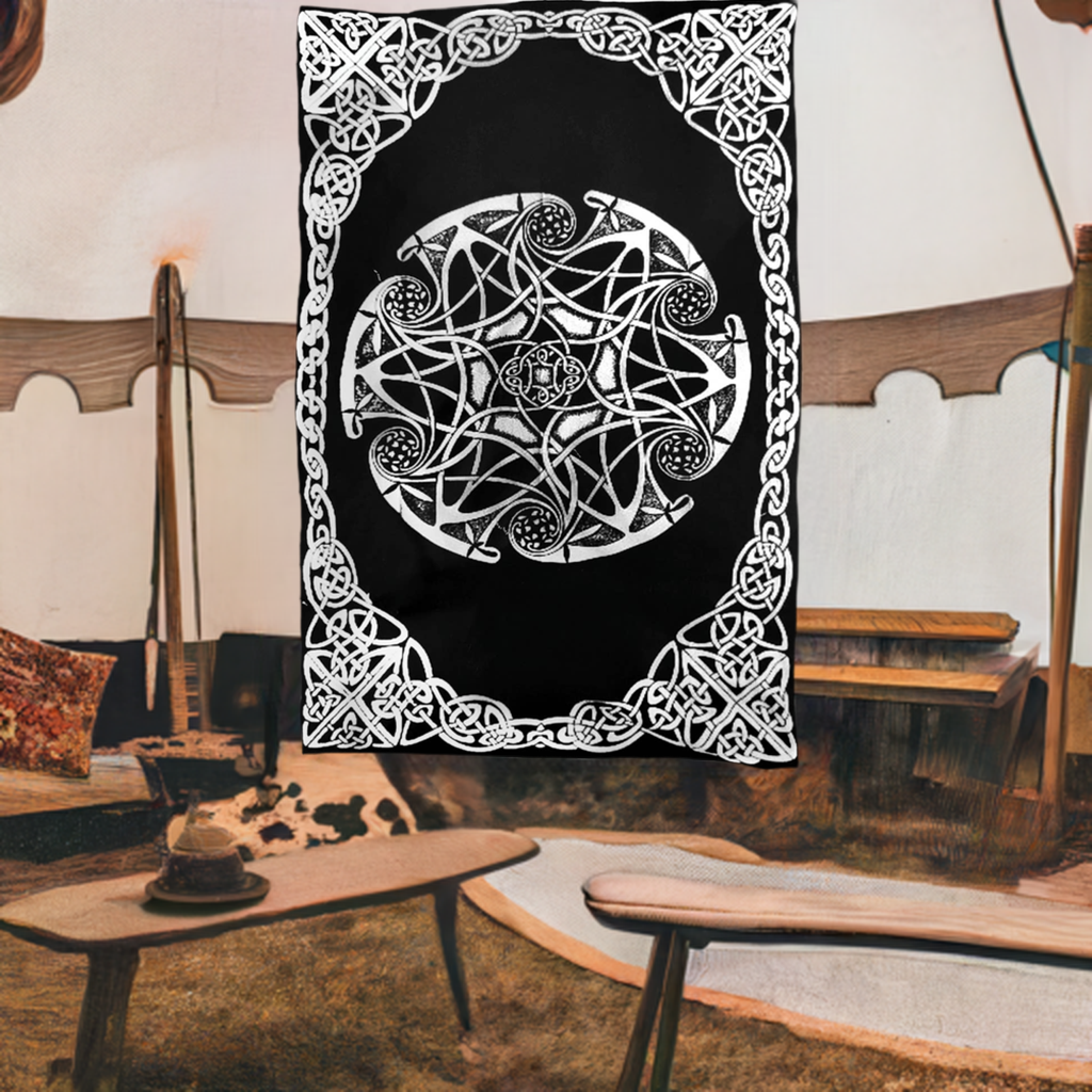 Celtic Wheel Tapestry