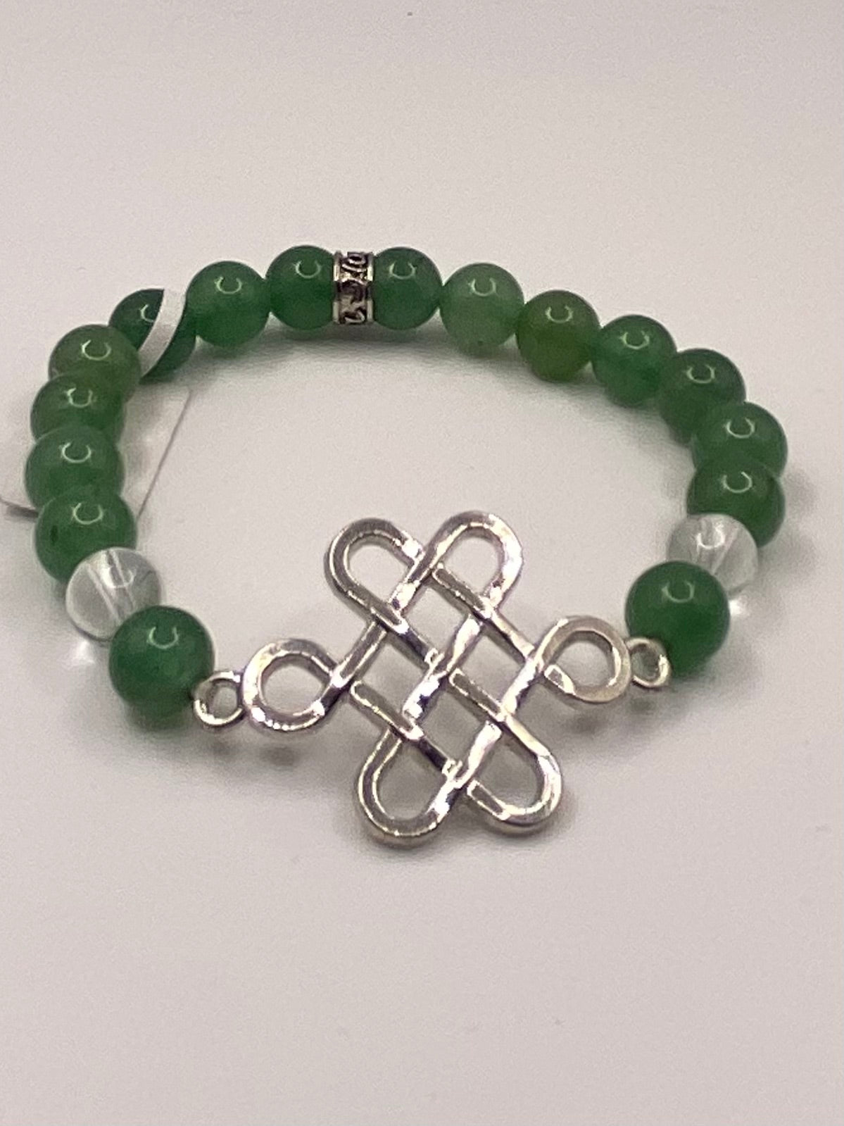 Celtic Knot Bracelet with Aventurine