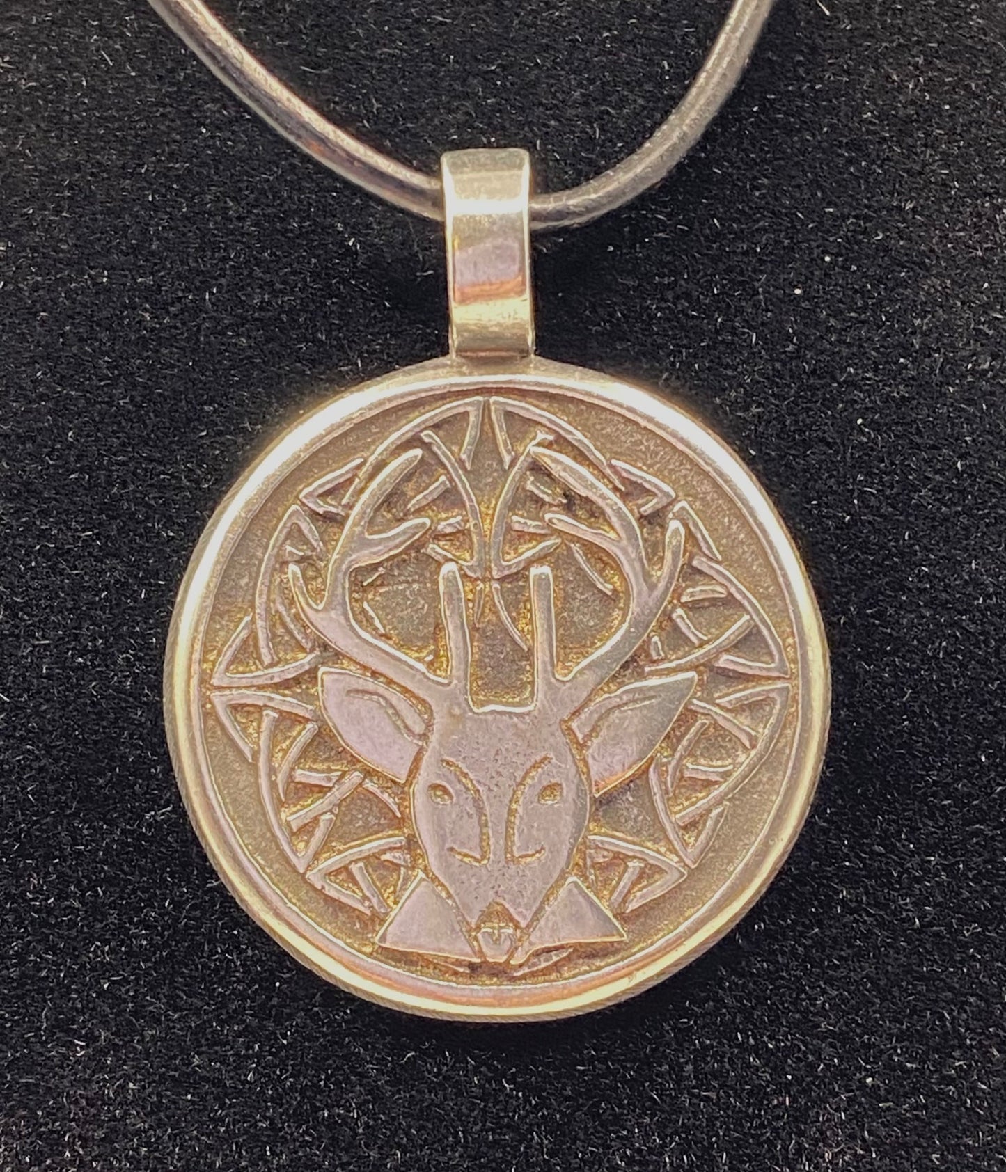 Celtic Wisdom Stag Pendant