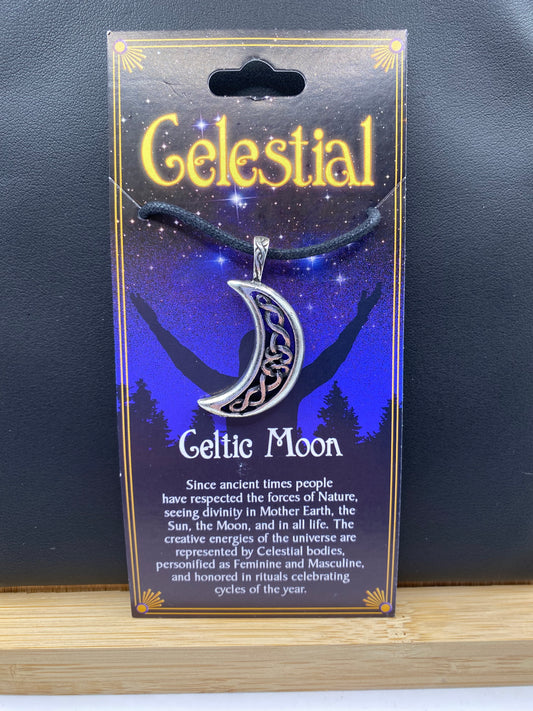 Celtic Visions Celtic Moon Pendant