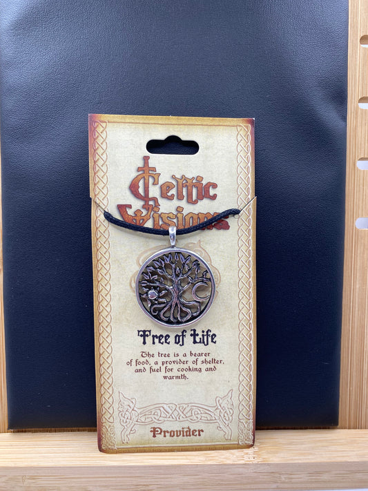 Celtic Tree of Life Pendant and cord