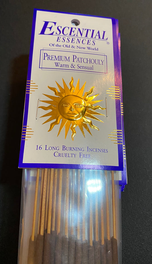 Escential Essences Premium Patchouli Incense